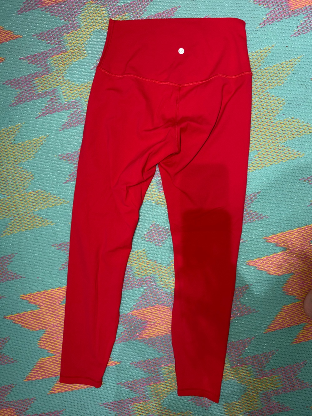 Crz Yoga Bright Red Leggings
